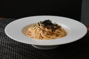 明太クリーム生パスタ